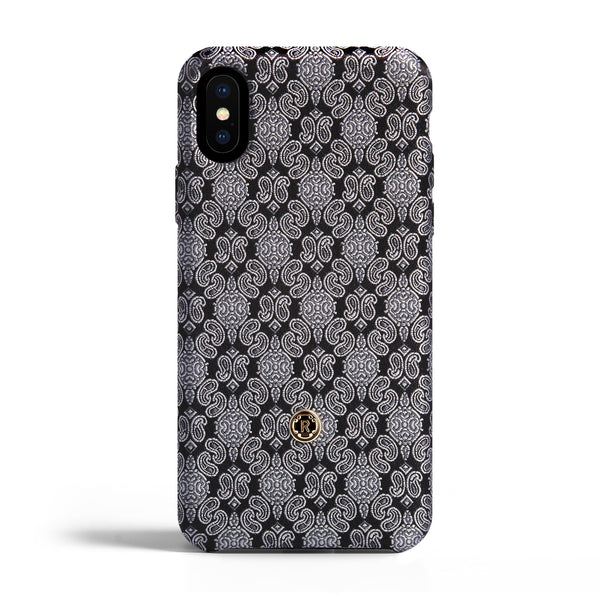 iPhone X/Xs Case - Venetian White Silk